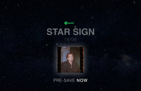 Nieuwe single op 18/06 "STAR SIGN"